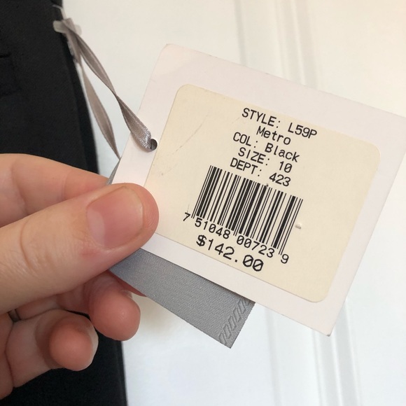 Dressy Work Slacks Pants Black NWT - Picture 12 of 14